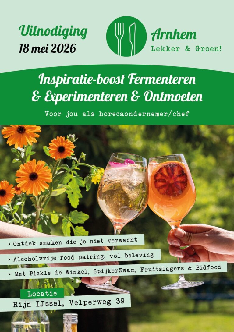 Inspiratie-boost Fermenteren, experimenteren en ontmoeten